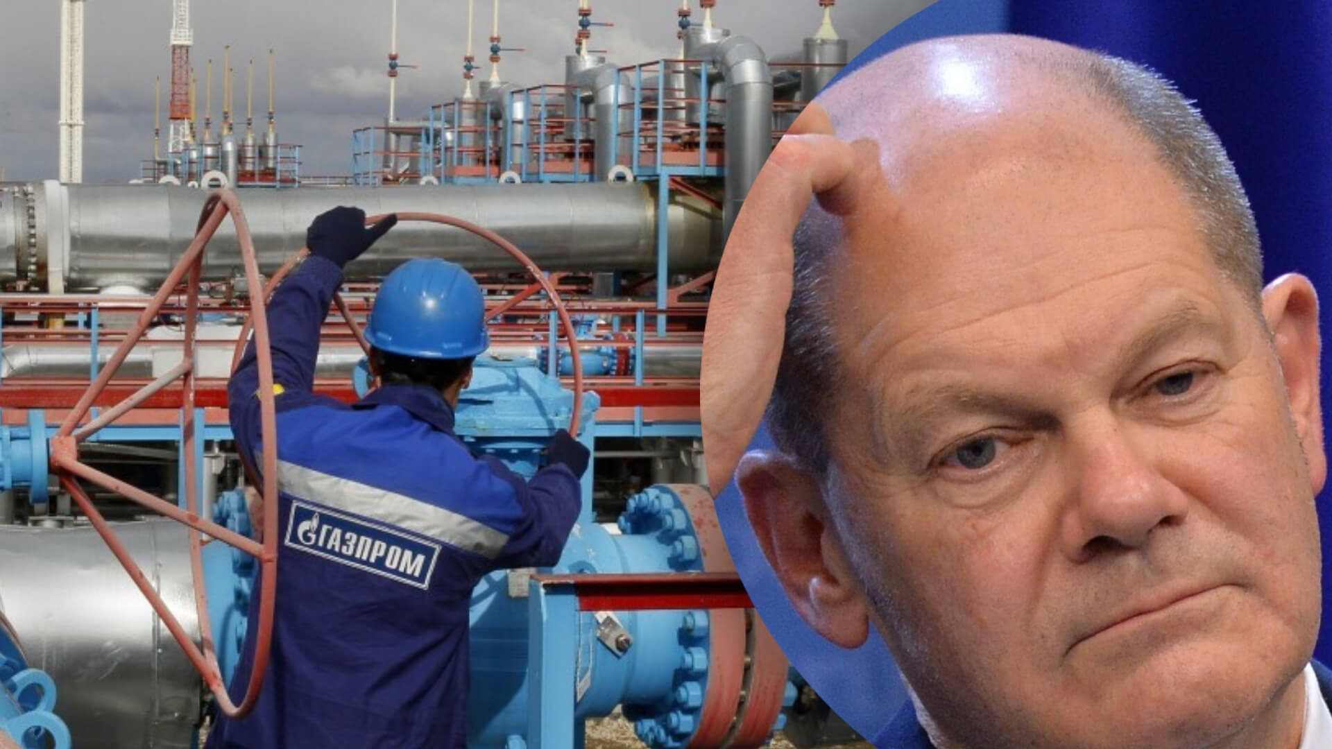 Шольц запевнив, що Німеччина готова до зупинення постачання газу Росією